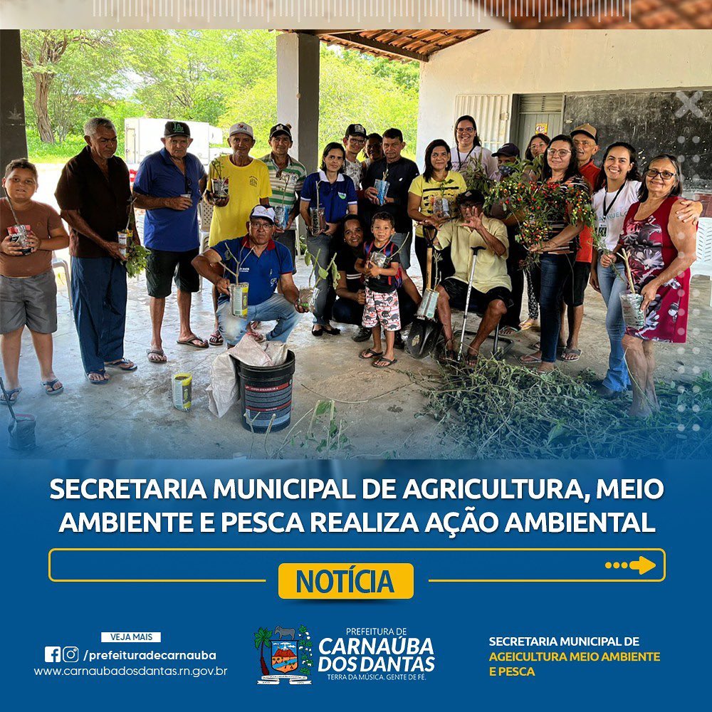 Secretaria Municipal De Agricultura Meio Ambiente E Pesca Realiza A O Ambiental Prefeitura